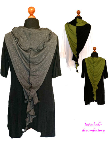 Myo lagenlook volant sciarpa - volant,