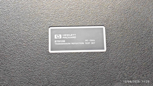 Agilent 87512b test set - 87512b, t/r