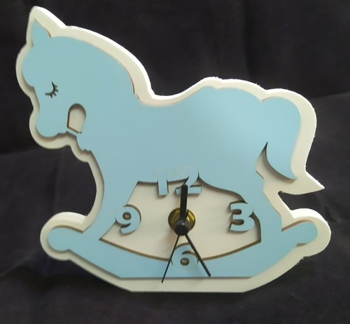 Orologio tavolo legno - orologio,