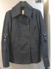 Giubbotto Giacca Nera Patrizia Pepe Doppio Petto Autunno Primavera Tag. 44