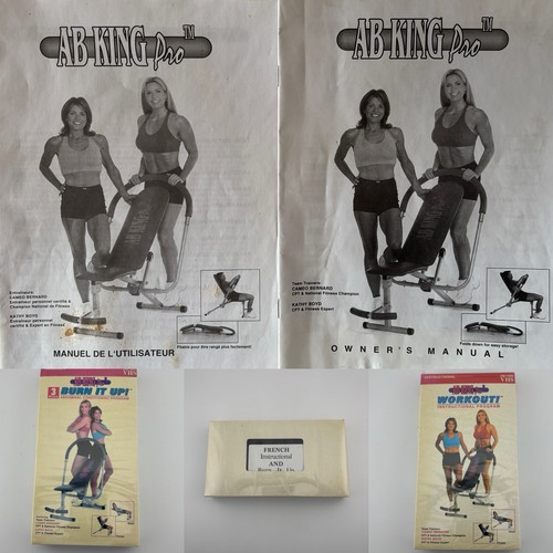 Vtg king pro workout - ab,