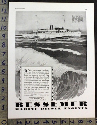 1929 bessemer motore diesel - motore,