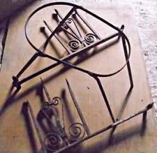 Ferro battuto forgiato e impernato tutto a mano . Ritorno con il mio Natale .