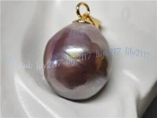Ciondolo AAA viola 13-14 mm