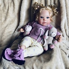 Bambola Reborn Realistica 55 Cm Appesantita