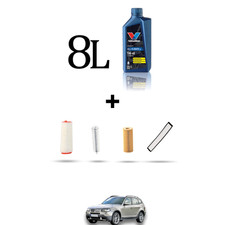 HOFFCAR Kit tagliando 4 FILTRI