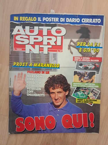 Autosprint 1989 prost - autosprint, ayrton