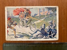 Cartolina pubbl. da collezione - Cicli Fiat / Pirelli - Gibelli - Non viaggiata