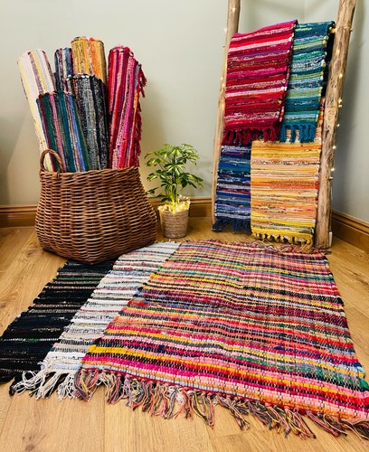 Tappeto strag misto cotone - tappeto,