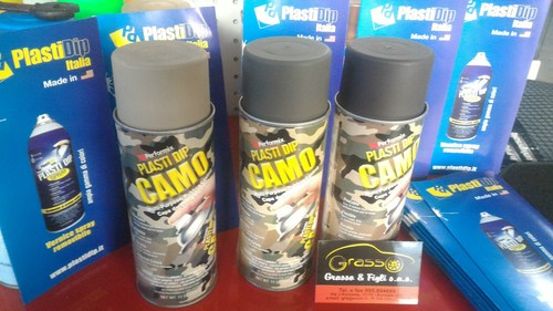 Vernice spray pellicola