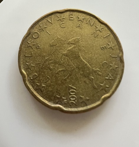 Moneta centesimi slovenia - moneta , 20