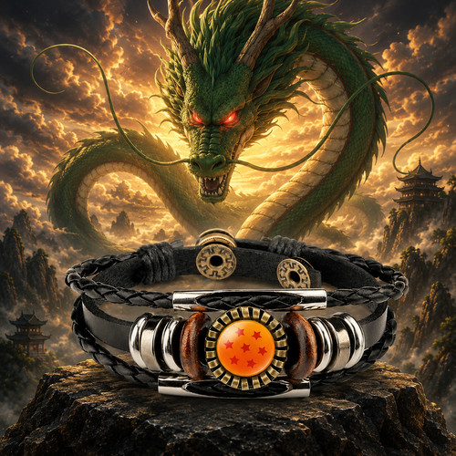 Bracciale dragon ball - bracciale, shenron