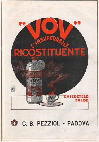 Pubblicita 1924 vov - 1924, pezziol