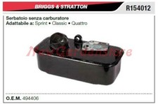 Serbatoio senza carburatore