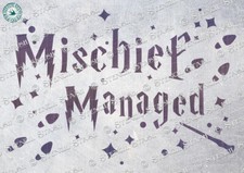 Hogwarts Mischief STENCIL 4