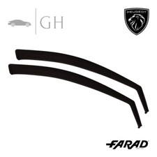 FARAD - SET 2 DEFLETTORI ARIA ANTIVENTO / ANTIPIOGGIA FUME' PEUGEOT 107 2010 5P