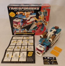 Transformers G1, Autorobot Turbomaster Uragan Thunder Clash 1992 Hasbro GIG ITA.