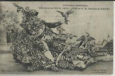 NIZZA - Carnevale di Nizza - 1908 - Carro di S.M. Carnevale XXXVI    -- var551