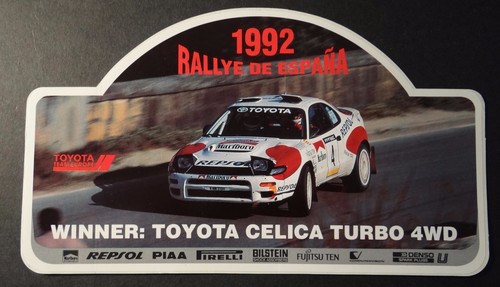 Adesivo pubblicitario toyota - adesivo,