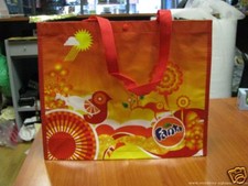 COLLEZIONE BORSA SACCHETTO IN MATERIALI RECICLATI FANTA 39X32 H 10 MAI USATA