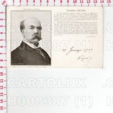 H8387 MILANO CITTA 1900 TOMMASO SALVINI ATTORE CANTANTE LIRICO ITALIANI ILLUSTRI