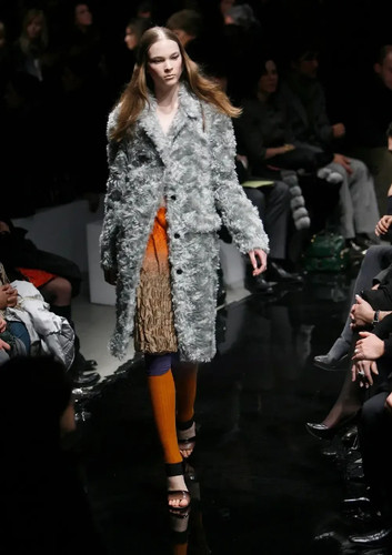 Cappotto prada w07 runway in - f/w07,