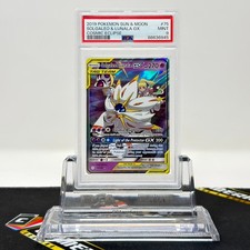 PSA 9 MINT Solgaleo & Lunala