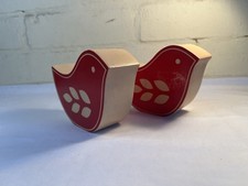 Pettirossi stilizzati retrò