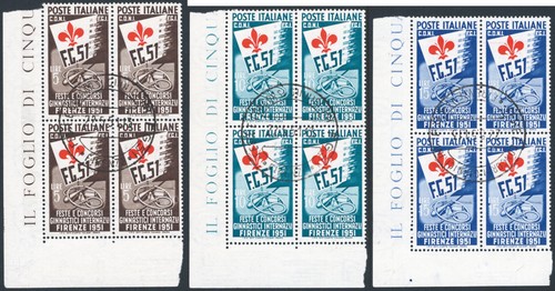 Italia 1951 ginnici splendida - ginnici,