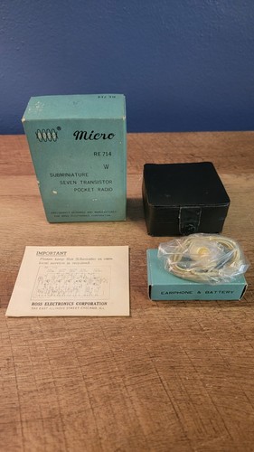 Scatola radio transistor - radio,