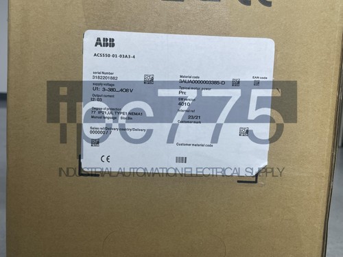 Acs550 03a3 75kw nuovo - acs550-01-03a3-4,