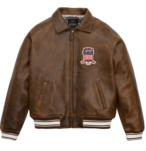 Giacca uomo avirex pelle - uomo,