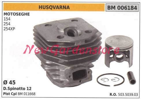 Cilindro pistone segmenti