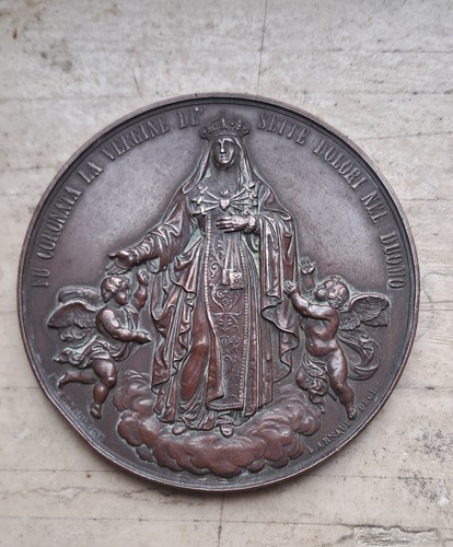 Medaglia per incoronazione - medaglia,