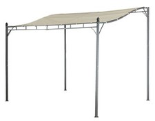 Jet-Line Gazebo da Giardino Lagos 3 x 2,5m Pergola Protezione Solare Ombreggiante UV