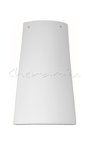 Tegola in cotto bianco - n.,