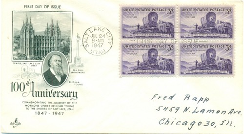 Scott 950 fdc - fdc,, cachet