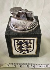 accendino marmo  13.5.1980  amichevole Friendly England Argentina Maradona