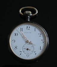 Raro antico orologio da tasca Zenith c. 1900 / montre gousset