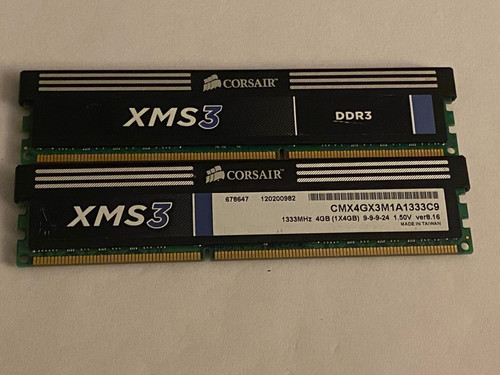 Corsair xms3 gb ddr3 - corsair, 4