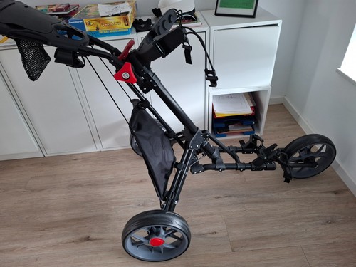 Golf push trolley - golf, pieghevole