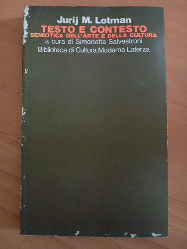 Testo contesto semiotica - e, contesto.