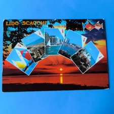 LIDO DEGLI ESTENSI -SCACCHI- SPIAGGIA  - CARTOLINA A COLORI SPEDITA - COLLEZIONE