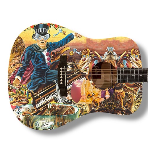 Chitarra acustica firmata