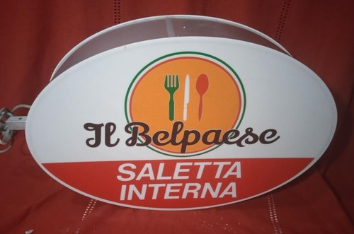 Insegna luminosa bifacciale - insegna,