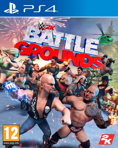 Wwe battlegrounds sony - wwe,