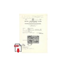 1961 Jaguar "E" Type Form of