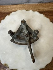 Leva comando acceleratore barca a motore ottone bronzo vintage nautica marina