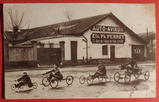 CARTOLINA BICI CARRETTI PRIMI 900