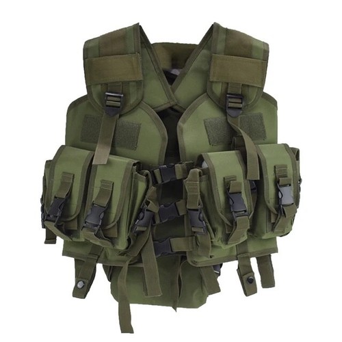 Gilet tattico mimetico uomo - gilet,